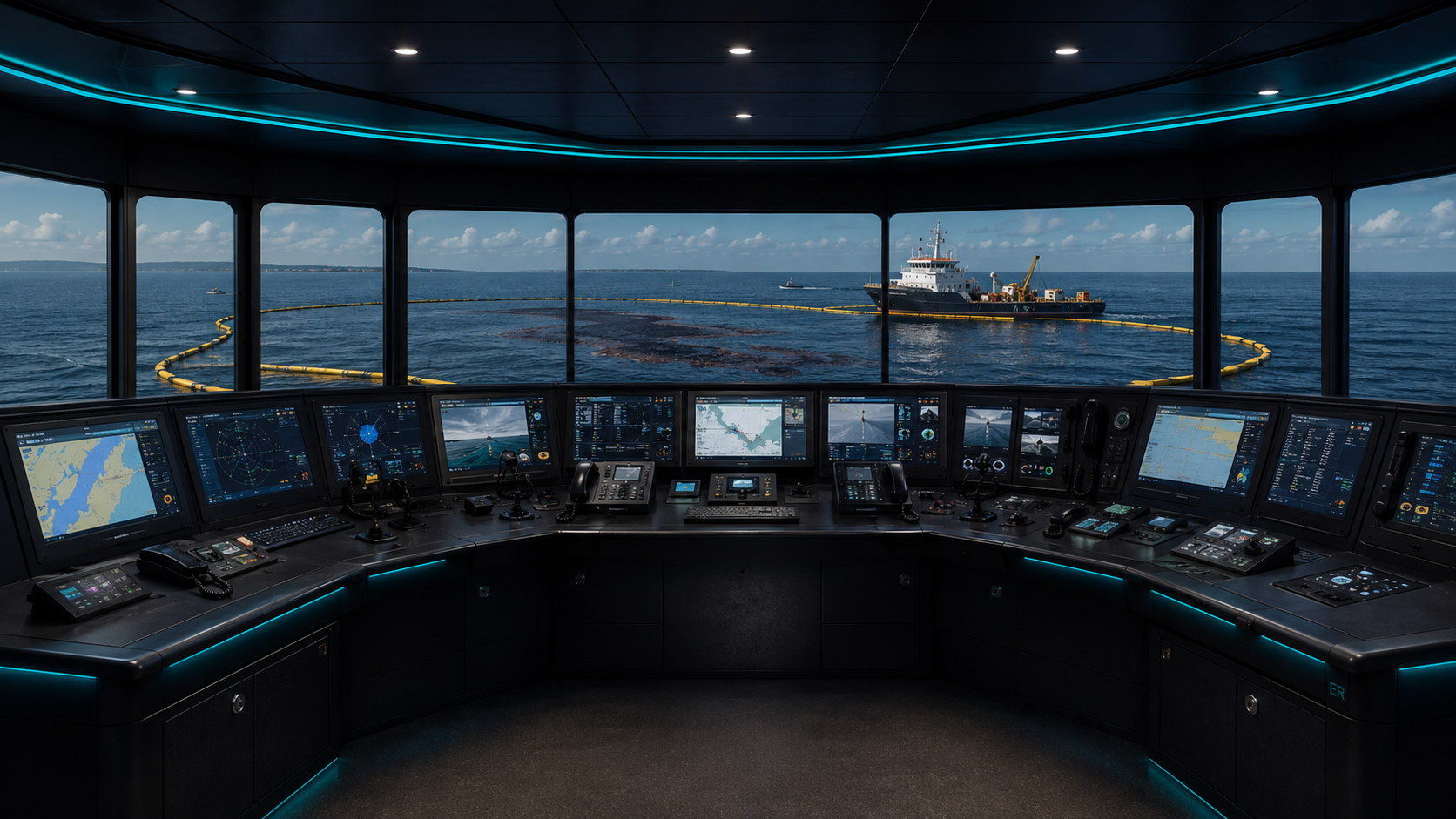 Oil Spill Response Simulator