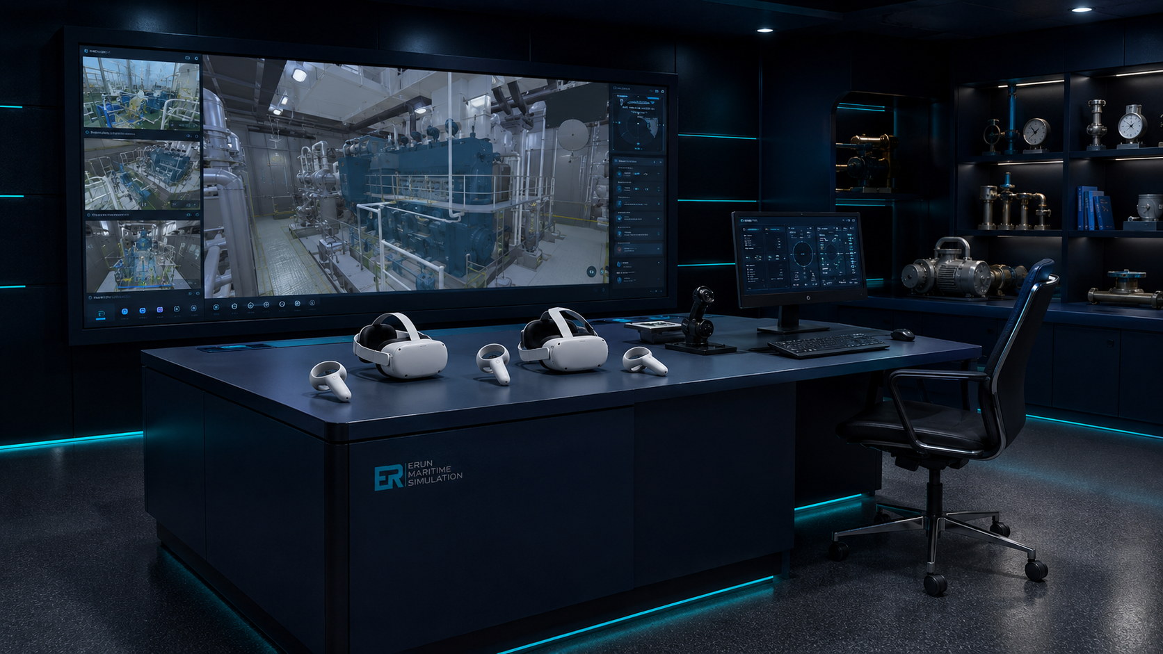 VR Engine Room Simulator